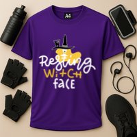 Resting Witch Face Funny Halloween Performance Shirt