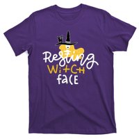 Resting Witch Face Funny Halloween T-Shirt