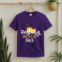Resting Witch Face Funny Halloween T-Shirt