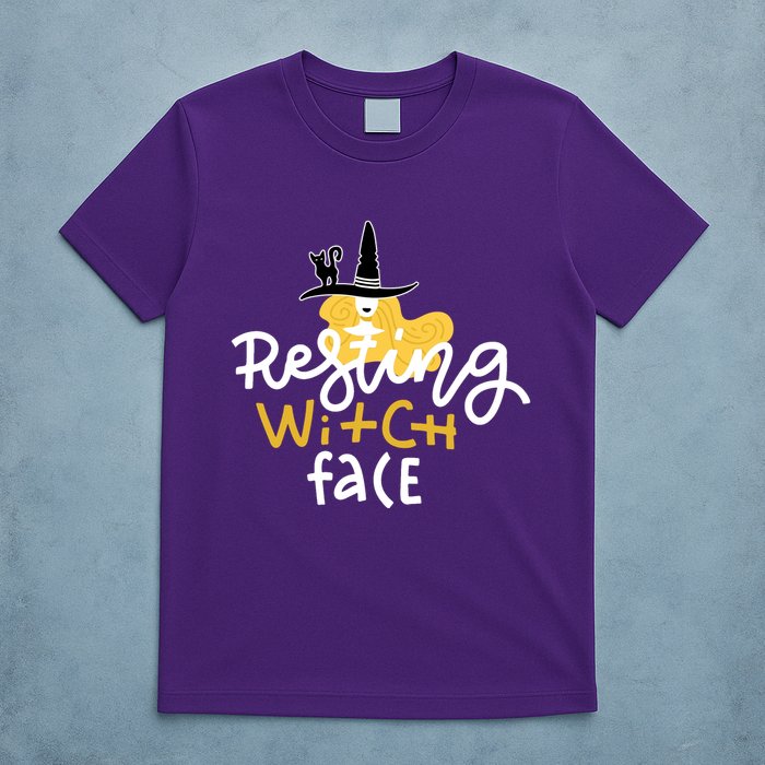 Resting Witch Face Funny Halloween T-Shirt