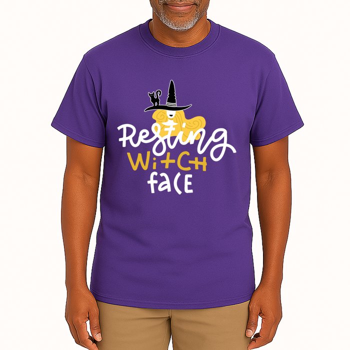 Resting Witch Face Funny Halloween Tall T-Shirt
