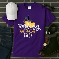 Resting Witch Face Funny Halloween Tall T-Shirt