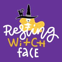 Resting Witch Face Funny Halloween Tall T-Shirt
