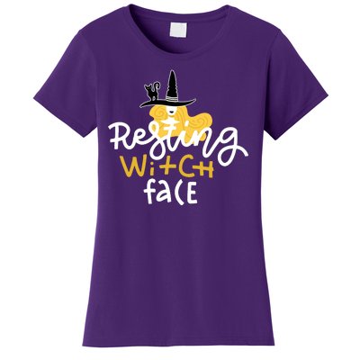 Resting Witch Face Funny Halloween Women's T-Shirt