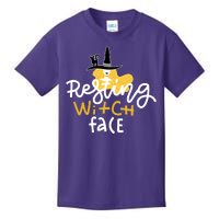 Resting Witch Face Funny Halloween Kids T-Shirt