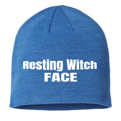 Resting Witch Face Gift Sustainable Beanie