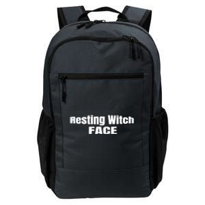 Resting Witch Face Gift Daily Commute Backpack