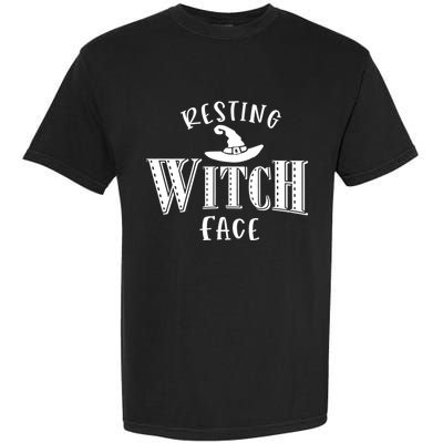 Resting Witch Face Wiccan Occult Meaningful Gift Garment-Dyed Heavyweight T-Shirt