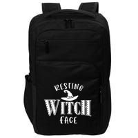 Resting Witch Face Wiccan Occult Meaningful Gift Impact Tech Backpack