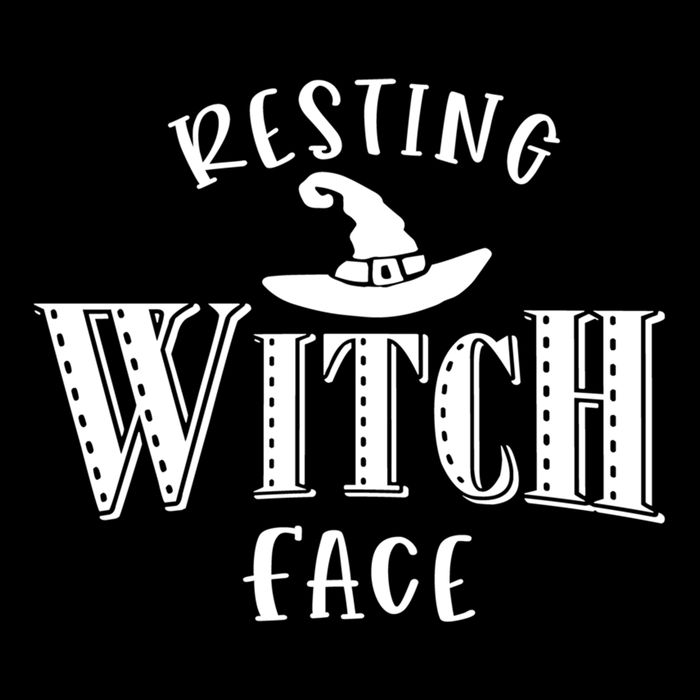 Resting Witch Face Wiccan Occult Meaningful Gift Impact Tech Backpack