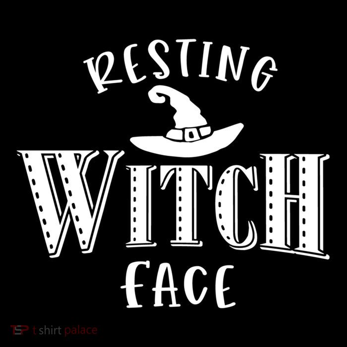 Resting Witch Face Wiccan Occult Meaningful Gift 7-Panel Snapback Hat