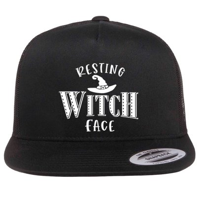 Resting Witch Face Wiccan Occult Meaningful Gift Flatbill Hat