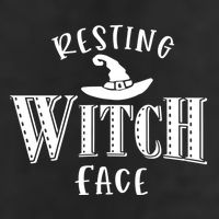 Resting Witch Face Wiccan Occult Meaningful Gift Microfiber Hand Towel