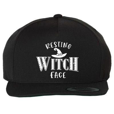 Resting Witch Face Wiccan Occult Meaningful Gift Wool Snapback Cap