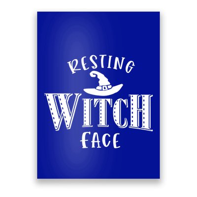 Resting Witch Face Wiccan Occult Meaningful Gift Poster