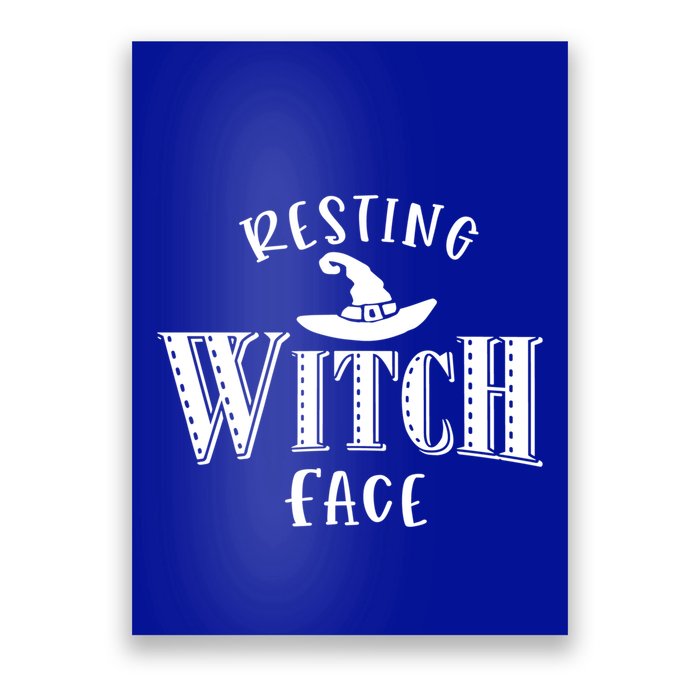 Resting Witch Face Wiccan Occult Meaningful Gift Poster