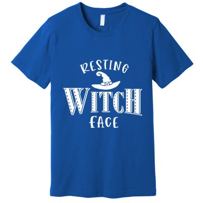 Resting Witch Face Wiccan Occult Meaningful Gift Premium T-Shirt