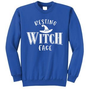 Resting Witch Face Wiccan Occult Meaningful Gift Tall Sweatshirt