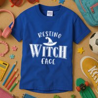 Resting Witch Face Wiccan Occult Meaningful Gift Kids T-Shirt