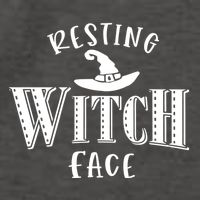 Resting Witch Face Wiccan Occult Meaningful Gift Vector Backpack