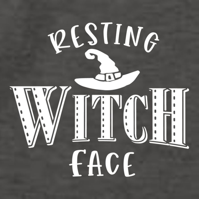 Resting Witch Face Wiccan Occult Meaningful Gift Vector Backpack