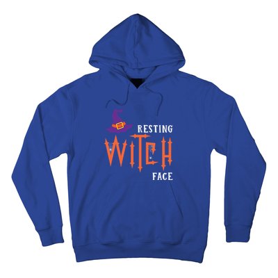 Resting Witch Face Funny Halloween Witch Costume Gift Hoodie