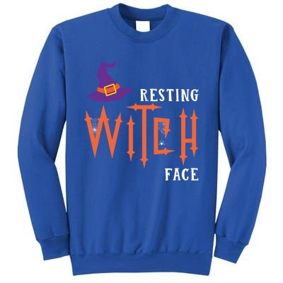 Resting Witch Face Funny Halloween Witch Costume Gift Sweatshirt