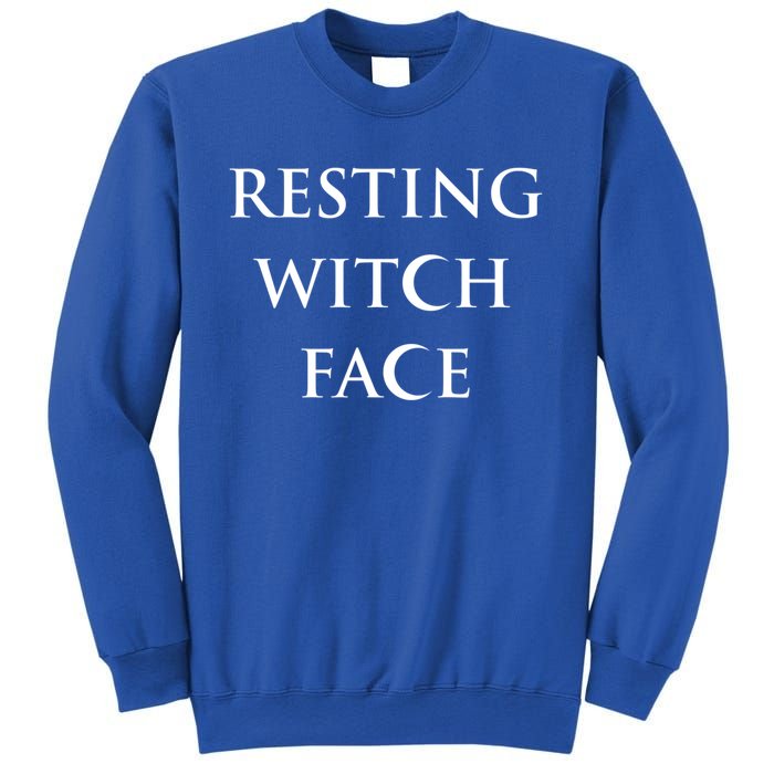 Resting Witch Face Gothic Wiccan Cute Gift Sweatshirt