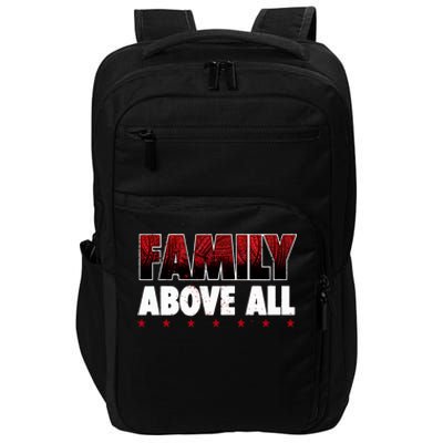 Roman Wrestler Family Above All Impact Tech Backpack