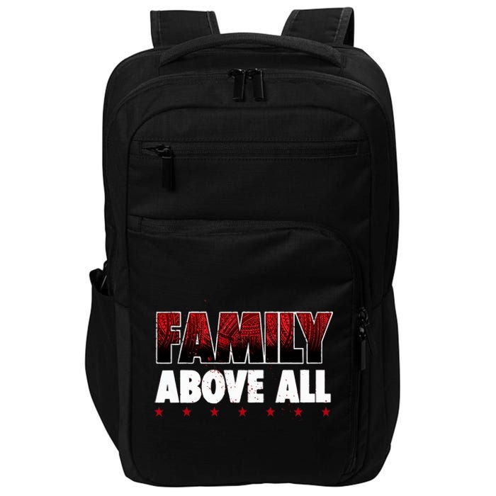 Roman Wrestler Family Above All Impact Tech Backpack