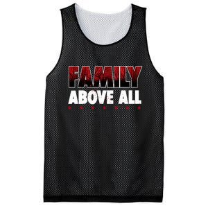 Roman Wrestler Family Above All Mesh Reversible Basketball Jersey Tank