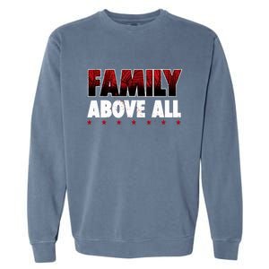 Roman Wrestler Family Above All Garment-Dyed Sweatshirt