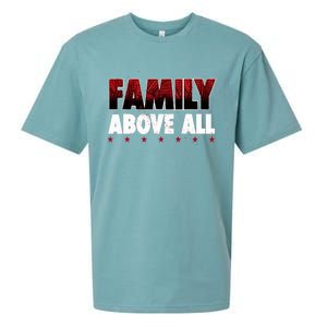 Roman Wrestler Family Above All Sueded Cloud Jersey T-Shirt