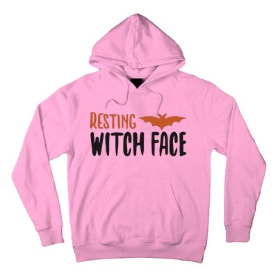 Resting Witch Face Halloween Funny Cute Gift Hoodie