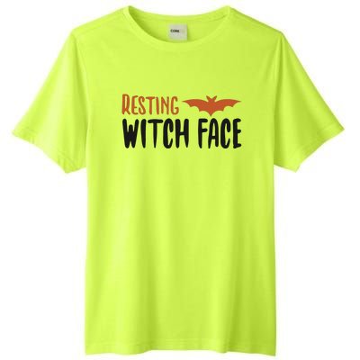 Resting Witch Face Halloween Funny Cute Gift Tall Fusion ChromaSoft Performance T-Shirt