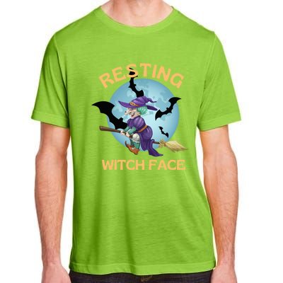 Resting Witch Face Fun Halloween Gift Adult ChromaSoft Performance T-Shirt