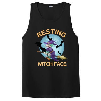 Resting Witch Face Fun Halloween Gift PosiCharge Competitor Tank