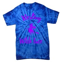 Resting Witch Face Funny Halloween Hallows Eve Ghoulish Funny Gift Tie-Dye T-Shirt