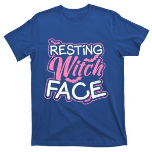 Resting Witch Face Design Halloween Costume Gift T-Shirt