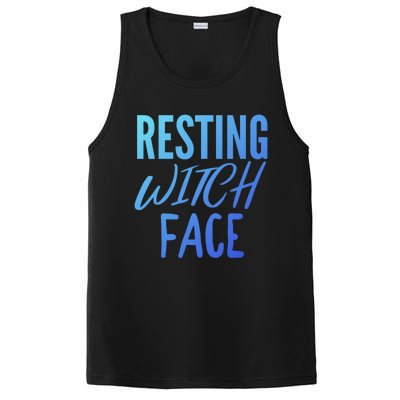 Resting Witch Face Funny Halloween Funny Gift PosiCharge Competitor Tank