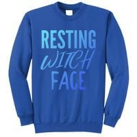 Resting Witch Face Funny Halloween Funny Gift Sweatshirt