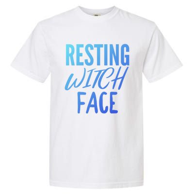 Resting Witch Face Funny Halloween Funny Gift Garment-Dyed Heavyweight T-Shirt