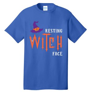 Resting Witch Face Funny Halloween Witch Costume Gift Cute Gift Tall T-Shirt