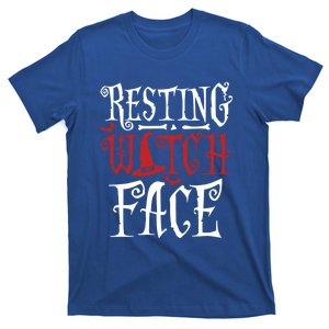 Resting Witch Face Funny Lazy Easy Halloween Costume Gift T-Shirt