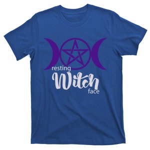 Resting Witch Face Wiccan Occult Pagan Gift T-Shirt