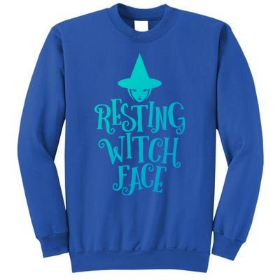 Resting Witch Face Funny Halloween Cool Gift Sweatshirt