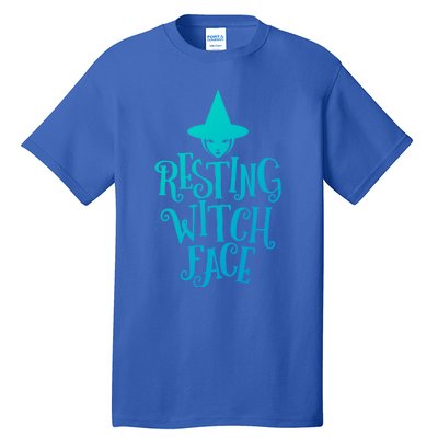 Resting Witch Face Funny Halloween Cool Gift Tall T-Shirt