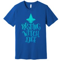 Resting Witch Face Funny Halloween Cool Gift Premium T-Shirt