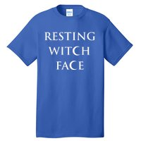 Resting Witch Face Gothic Wiccan Great Gift Tall T-Shirt