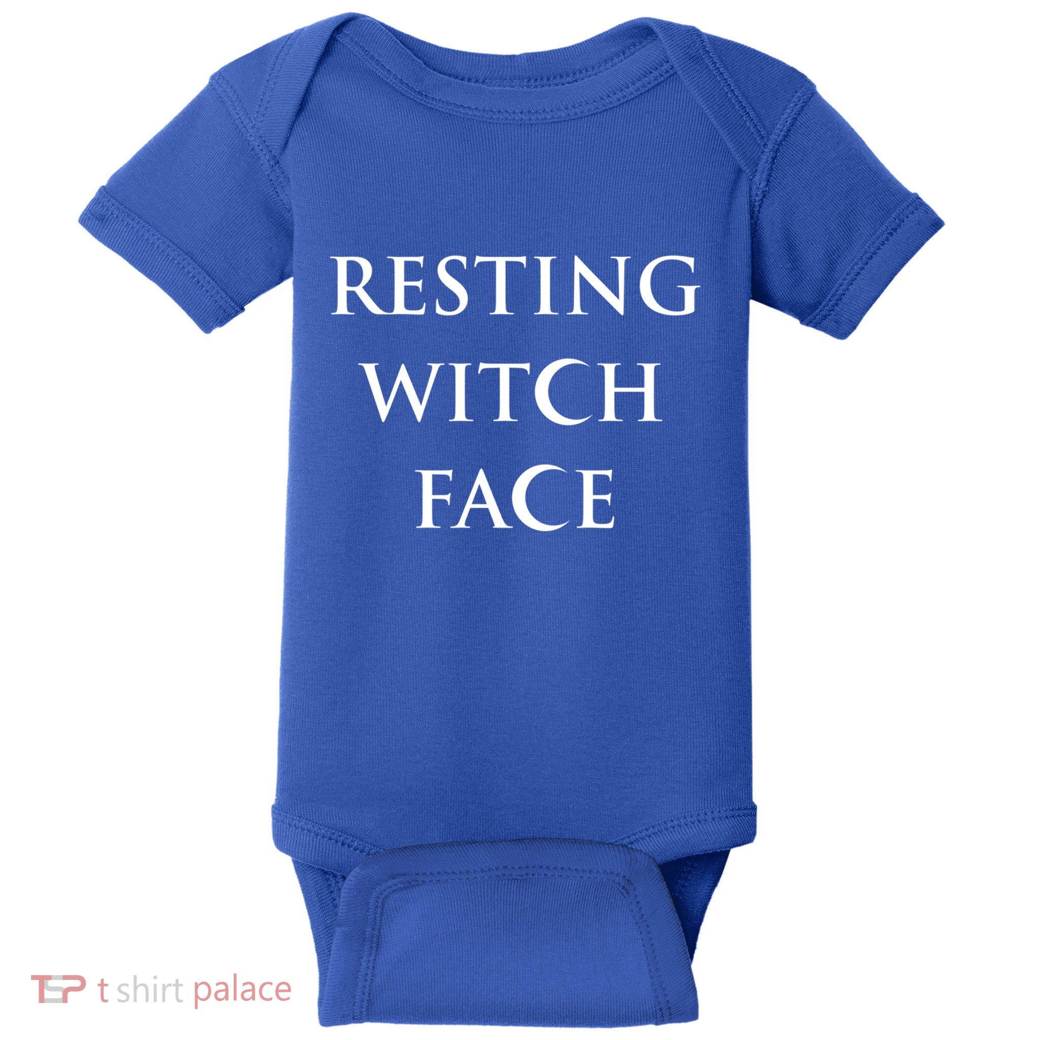 Resting Witch Face Gothic Wiccan Great Gift Baby Bodysuit